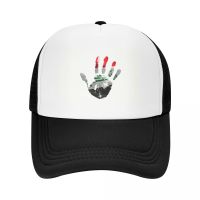 Custom Iraq Flag Handprint Stylish Design Baseball Cap Hip Hop Women Mens Adjustable Trucker Hat Spring