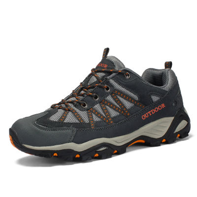 Unisex Outdoor Sneakers Wear-resistant Hiking Shoes For Men Women Non-Slip Tactical Climbing Shoes Breathable Trekking Sneakers