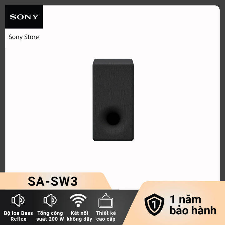 Loa Sony subwoofer không dây bổ sung SA-SW3 200 W