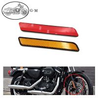 Motorcycle Front Fork Leg Reflector Safety Warning For Harley Sportster 883 1200 XL Dyna Tou Electra Glide Sofitail V-Rod