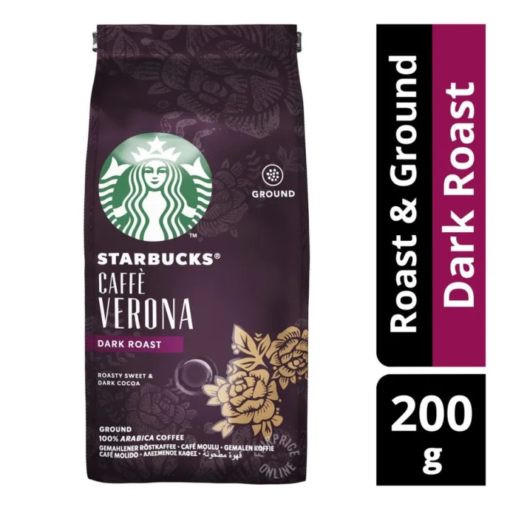 Starbucks Roasted Ground Coffee Caffe Verona (Dark) Lazada Indonesia