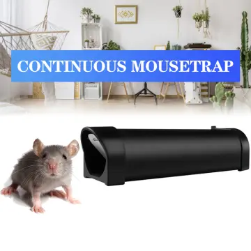 Household Kitchen Automatic Mousetrap Continuous Rodent Killer Small Live Mouse  Trap Does Not
