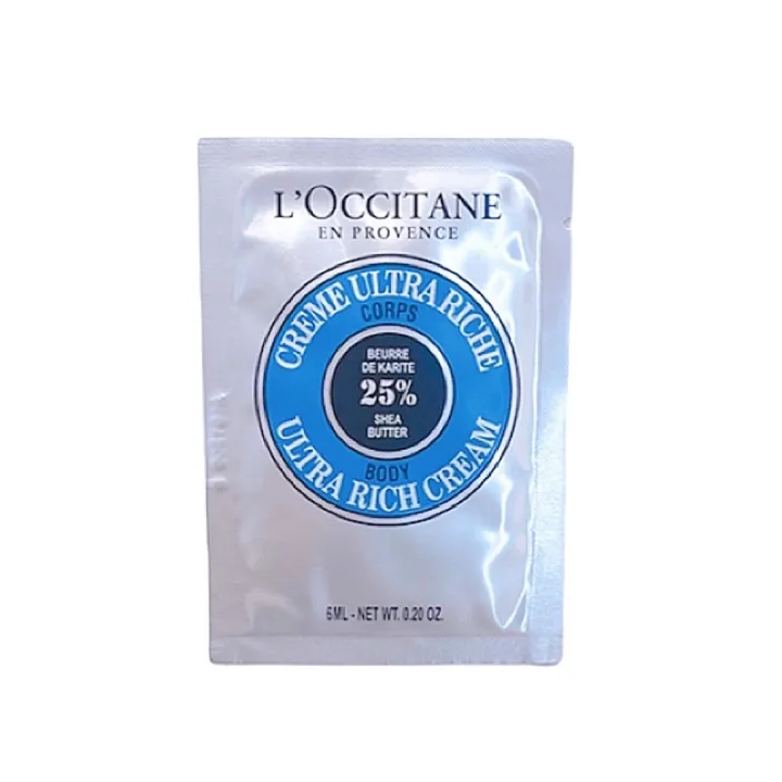 L'occitane Shea Ultra Rich Body Cream 6ml Lazada.co.th