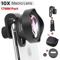 Ulanzi 17mm 10X Macro Lens Universal For iPhone X XS 11 12 13 Mini Pro Max Samsung S8 S9 S10 S20 S21 Huawei XiaoMi Phone Lens Smartphone Lenses