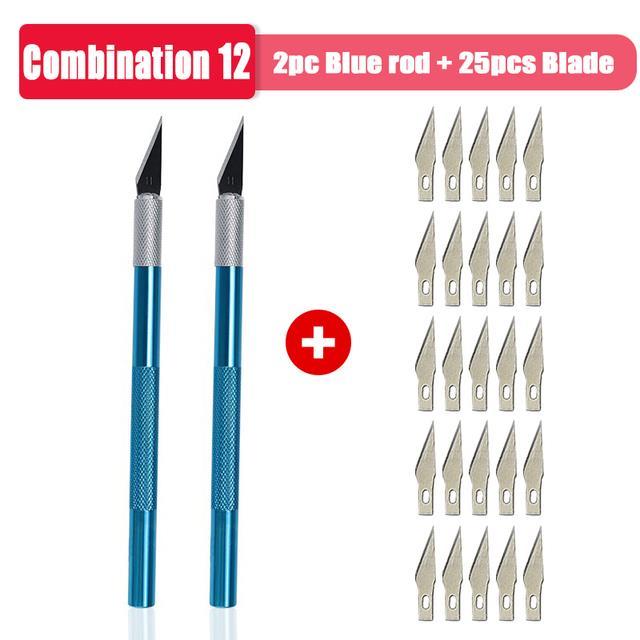 yf-engraving-blade-pen-hobby-set-solid-metal-small-carving-craft-utility-kit-for-art-work-cutting-tools