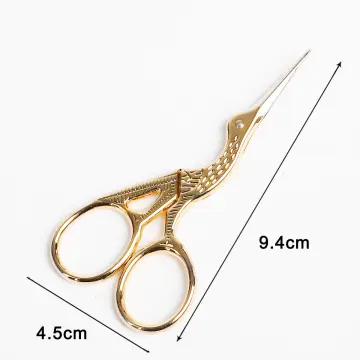 Embroidery Scissors Knitting Sharp Stainless Steel Vintage Scissors Sewing  Fabric Cutter Tailor Thread Scissor Tools for Stork Crafting Threading  Needlework DIY Tools Dressmaker