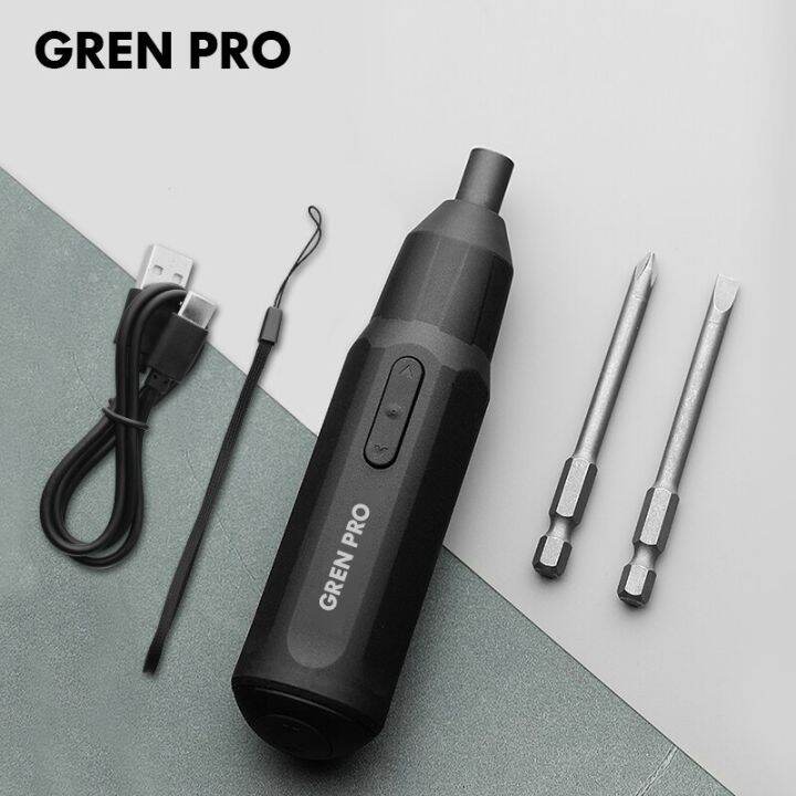 greener-ไขควงไฟฟ้ารวมเครื่องมืออเนกประสงค์แบบมีช่องเสียบหัวเจาะไขควงแรงบิดขนาดใหญ่สำหรับใช้ในครัวเรือน