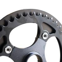 WDLight จักรยานไฟฟ้าโซ่เฟืองโซ่จักรยานน้ำหนักเบามาก Crankset ใช้งานง่าย42T