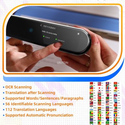 Vormor X2 Smart Voice Scan Translator Pen Multifunction Offline Translation Real Time Language Translator Business Travel Abroad