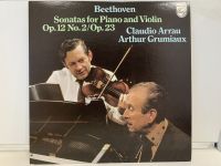 1LP แผ่นเสียงไวนิล Beethoven Sonatas for Piano and Violin     (H11A40)
