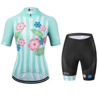 [COD] 2022 Kafitt Women 39;s Fashion Short Sleeve Jersey MTB Cycling Clothing Ropa Ciclismo Road Shirt Shorts