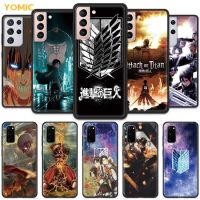 [HF17] โจมตีกรณี Titan สำหรับ Samsung Galaxy S20 FE S21หมายเหตุ20 Ultra S10 10 Lite S9 Plus S8 S10e TPU สีดำ Coque