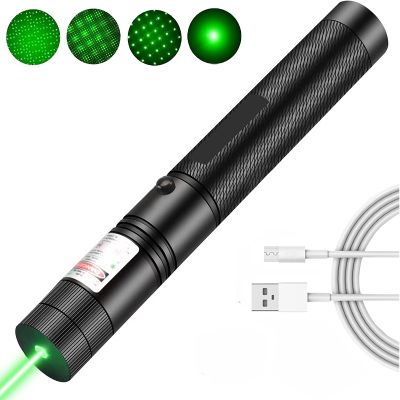 Rechargeable 5000m Adjustable Focusing Laser Flashlight Green Red Can Be Used For Hunting Sights And Other Purposes Blue Laser
