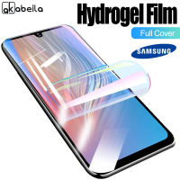 【??Full Model】AKABEILA Hydrogel หน้าจอด้านหน้า Protector สำหรับซัมซุงโน้ต A13 A20 A30 A50 A20S A21S A30S A50S A71 A51 A80 A10 A10S A12 A72 A01 A02S A8 A6 S7 Edge S8 S9 S10 S20 S21 S22 S30 Plus Ultra M10 M20ฟิล์มกันรอยป้องกันเต็มพื้นที่ของหน้าจอ M23