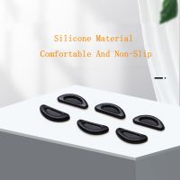 Concave-Convex D-Shaped Glasses Nose Pads Silicone Non-Slip Nose Pad Frame Glasses Increase Anti-Indentation Nose Stick