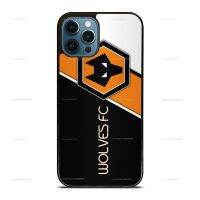 Wolverhampton Wanderers Wolves Fc Logo Phone Cases For iPhone 13 Pro Max Xr 11Pro 11Promax 12 Xs 12Pro 11 8Plus X 8 Xsmax Samsung S21 S21 Ultra Note20 S20 S10 Note8 Note9 Note10 P40