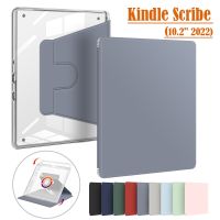 Case For Kindle Scribe 10.2 Inch 2022 Release Multi-folding Stand Soft TPU Cover Built-in Pen Holder 2023 With Auto Sleep/Wake