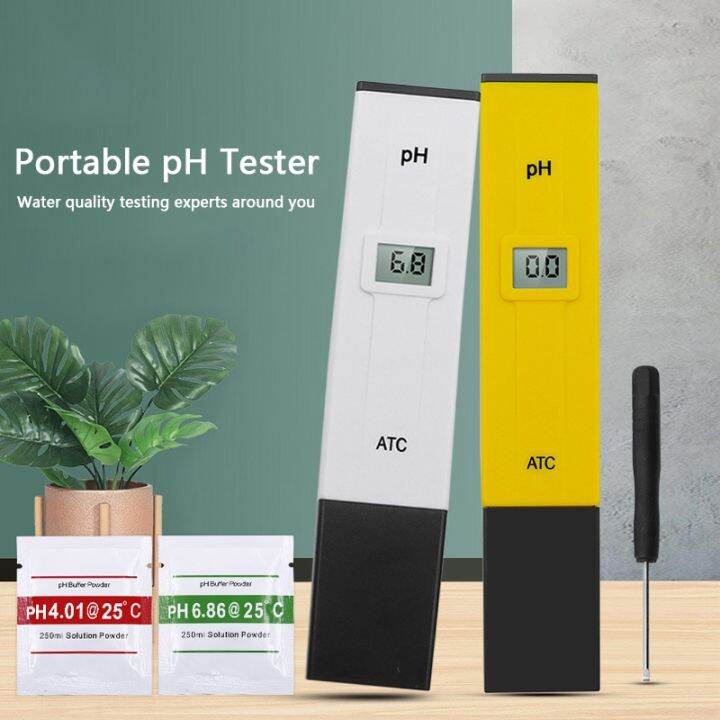 PH Meter Digital PH Tester Water Quality Testers Acidity Measure Device