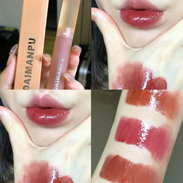 Lip Gloss,Moisturizing,Water Light,Mirror Lip Glaze,Girl Student,Long