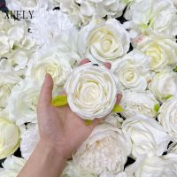 hot【cw】 5Pcs Artificial Hydrangea Silk Flowers Wedding Road Lead Wall Floral Arrangement Accessory