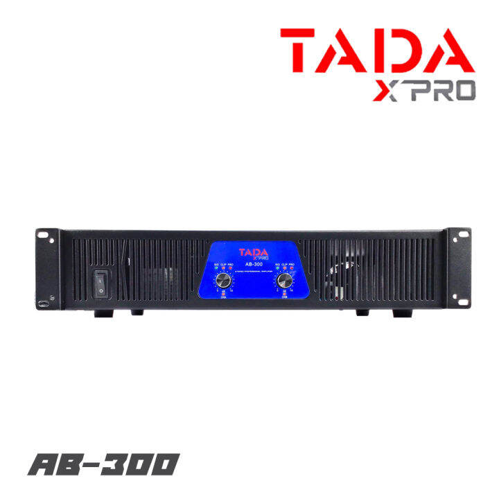 tada-ab-300-เพาเวอร์แอม-2-ch-กำลังขับ-450-2-ที่-4-โอห์ม-สินค้าใหม่แกะกล่อง-100-รับประกันสินค้า-1-ปีเต็ม