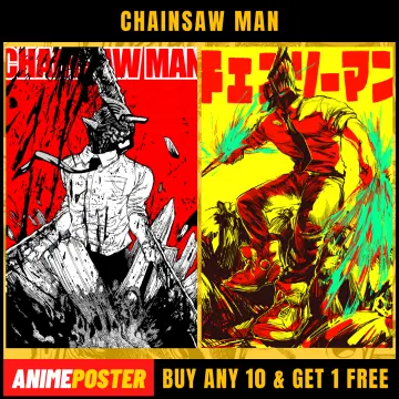 Chainsaw Man Posters  Displate