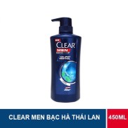 Dầu Gội Đầu Clear Men Bạc Hà Thái Lan CHAI 450ML