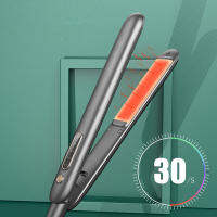 เตารีดยืดผมเคลือบเซรามิกความร้อนอย่างรวดเร็วที่หนีบผมตรงผม Curler 200 ℃ Fast Heat-Up Flat Iron Salon เครื่องมือจัดแต่งทรงผม