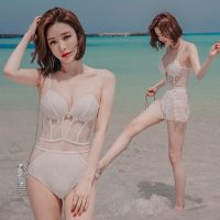 【TAKU Swimsuit】 2020ผู้หญิงใหม่39; S ชุดว่ายน้ำชิ้นเดียวกระโปรงว่ายน้ำสองชิ้นใต้วงแขนเหล็กชุดว่ายน้ำแฟชั่นเซ็กซี่หน้าอกเล็ก