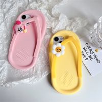 【Great. Cell phone case】  A15 A16 OPPO A15s A5s A57 A54 A53 A31 A5 A9 A3s เคสน่ารัก A12e เคสซิลิโคนแบบนิ่ม F11 F9 Pro Reno 5 6 7 6z 7z 3D การ์ตูนรองเท้าแตะยางเคส