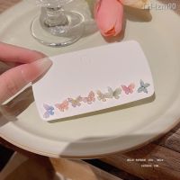 ? เครื่องประดับ The new silver needle South Korea 925 contracted joker color small bowknot earrings ins boom temperament set earrings earrings