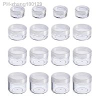 1PCS 2g 3g 5g 10g 15g 20g Clear Small Bottle Sample Plastic Cosmetic Containers Empty Eyeshadow Lip Balm Face Cream Jar Pots