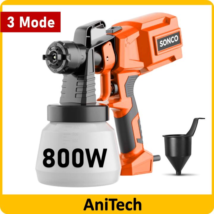 800W HVLP Paint Sprayer Electric Spray Gun