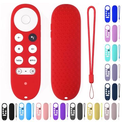 [NEW] Silicone Case for Chromecast for -Google TV 2020 Voice Remote Shockproof Protective Cover for 2020 Chromecast Voice Remote