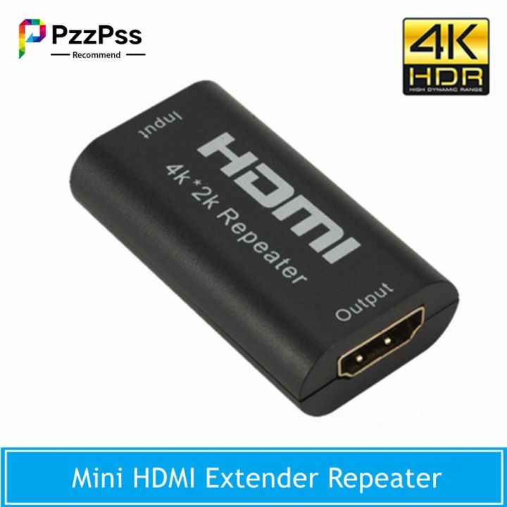 pzzpss-mini-4k-x-2k-hdmi-extender-repeater-hingga-40m-v1-4-3d-1080p-hd-adaptor-penguat-sinyal-penguat-atas-sinyal-hd-tv-dvd