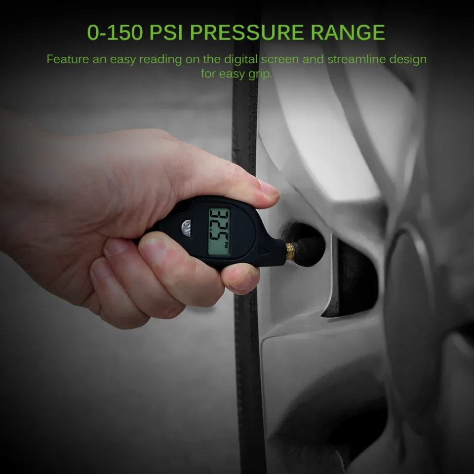 Tire Pressure Gauge Digital Tire Tester Display Air Pressure