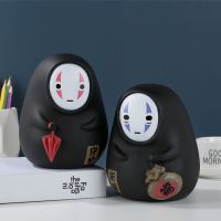 Spirited Away Anime Faceless Male Piggy Bank Quadratic Element High Appearance Can Be Stored and Withdrawn Desktop Ornaments New
