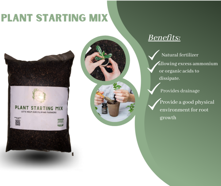 PLANT STARTING MIX/BEST SOIL FOR YOUR SEEDLINGS/ ORGANIC/ NATURAL