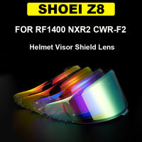 สำหรับ SHOEI RF1400 NXR2 CWR-F2 CWR-F2R Z8 X-สิบห้า X-SPR Pro หมวกกันน็อค Visor เลนส์โล่ครีมกันแดดกระจกป้องกันรังสียูวี Moto