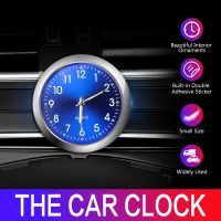 ◐ Car Clock Mini Fashion Automobiles Internal Stick-On Digital Watch Mechanics Quartz Clocks Auto Dashboard Ornament 40mm