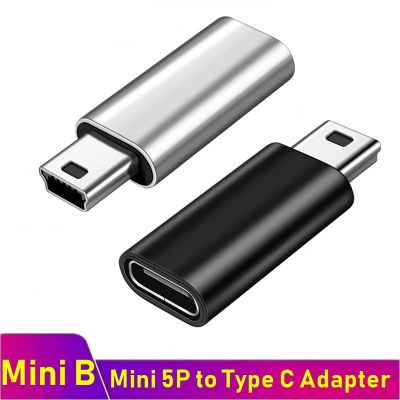 โลหะ Universal Otg Mini 5 Pin USB Adapter B ชายไปยัง USB Type C หญิง Data Transfer Connector สำหรับ GoPro MP3 กล้องดิจิตอล GPS-kdddd