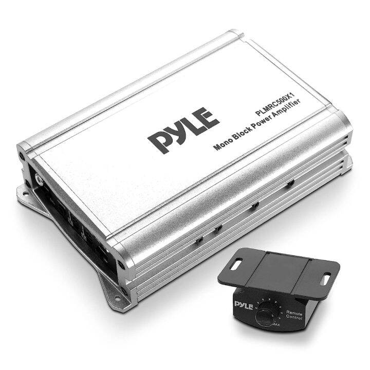 PyleUsa Mono Block Weather Resistant Audio Amplifier System, Class D
