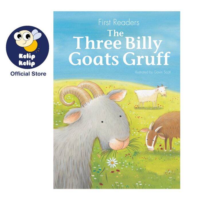 First Readers The Three Billy Goats Gruff Storybook for young readers ...