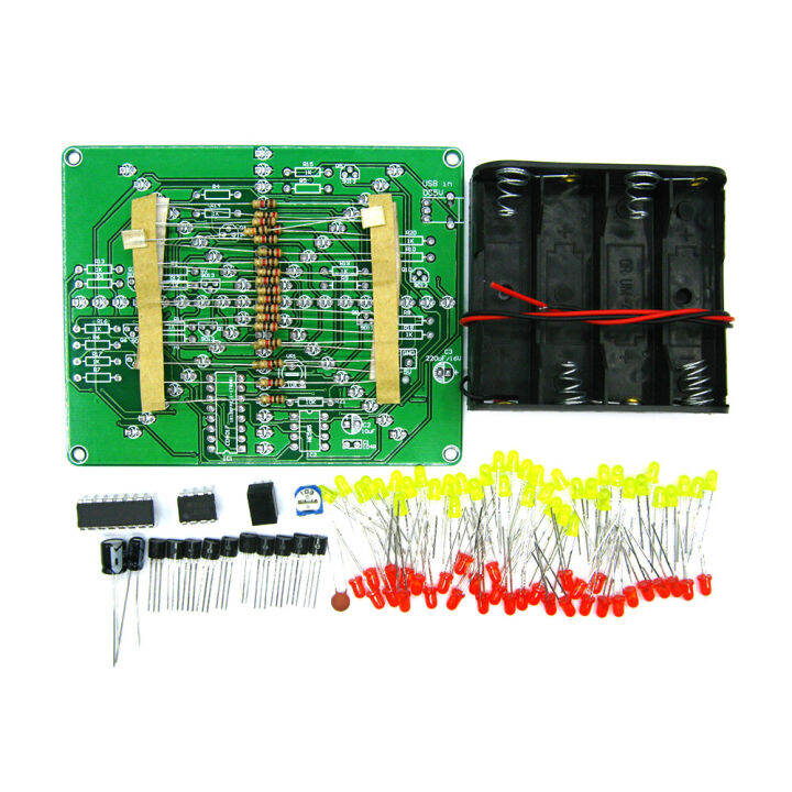 pcbfun-dc4-5-6v-แอลอีดีไฟฟ้าไฟกระพริบ-soldering-บอร์ดฝึก-pcb-ของตกแต่งงานปาร์ตี้ข้าวตัวอักษรวิ่งโคมไฟอ่างเลี้ยงปลาชุดผลิตภัณฑ์อิเล็กทรอนิกชุด