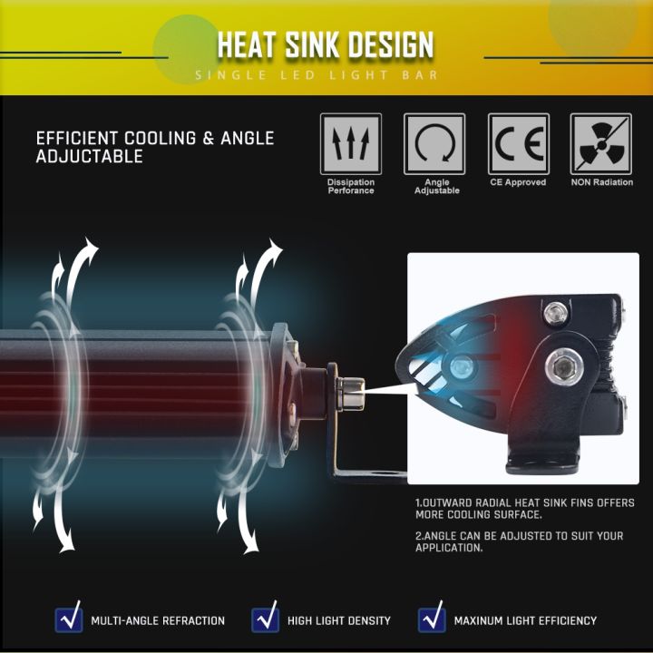 cw-co-light-super-bar-row-7-quot-20-quot-inch-30w-90w-flood-beam-suv-4x4-road-lamp