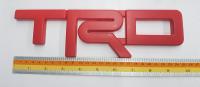 logo Trd งานพลาสติก 25 cm สีแดง