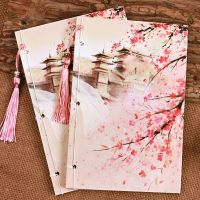 [A Warm]✒สมุดโน้ตไดอารีแฟชั่นน่ารักๆ21X14cm กระดาษโน้ต A5กระดาษภายในที่ผูกคอลเลกชันที่สวยงามหนังสือสำหรับเขียนดอกไม้