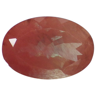 พลอย ซันสโตน ธรรมชาติ ดิบ แท้ ( Unheated Natural Sunstone Feldspar ) หนัก 2.69 กะรัต