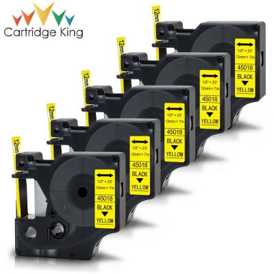 45018 Label Compatible Dymo D1 Label Printer Black on Yellow Label Tape for Dymo Label Manager LM160 280 Dymo PNP