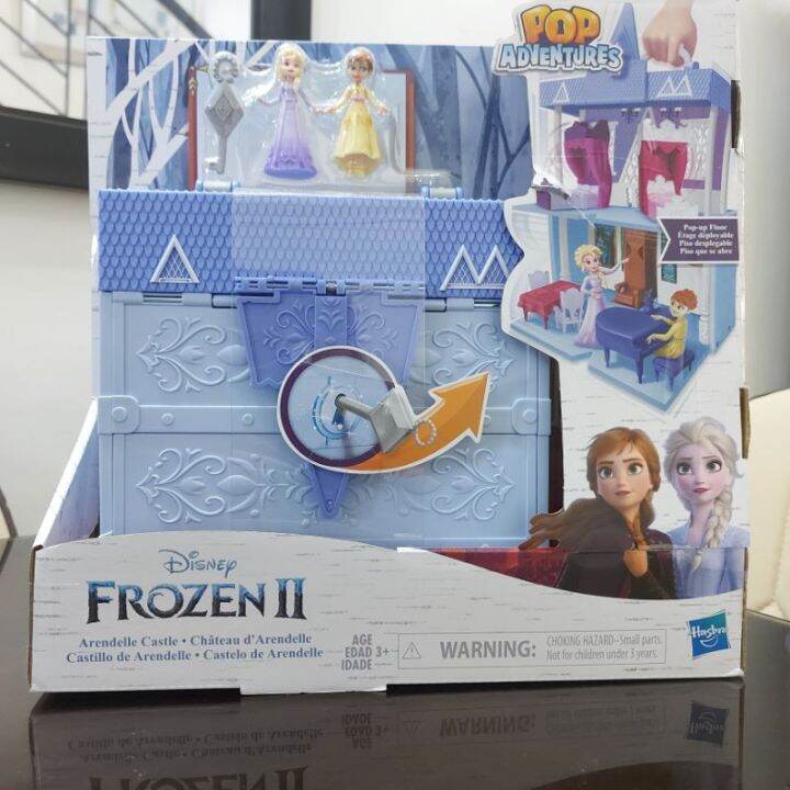 Disney Frozen Pop Adventures Arendelle Castle Playset with Handle, Toy